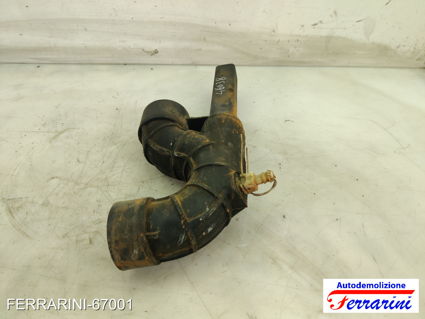 tubo aria aspirazione, intercooler K7M G7 RENAULT CLIO 2 BB, CB 1.6 1998-2005 6