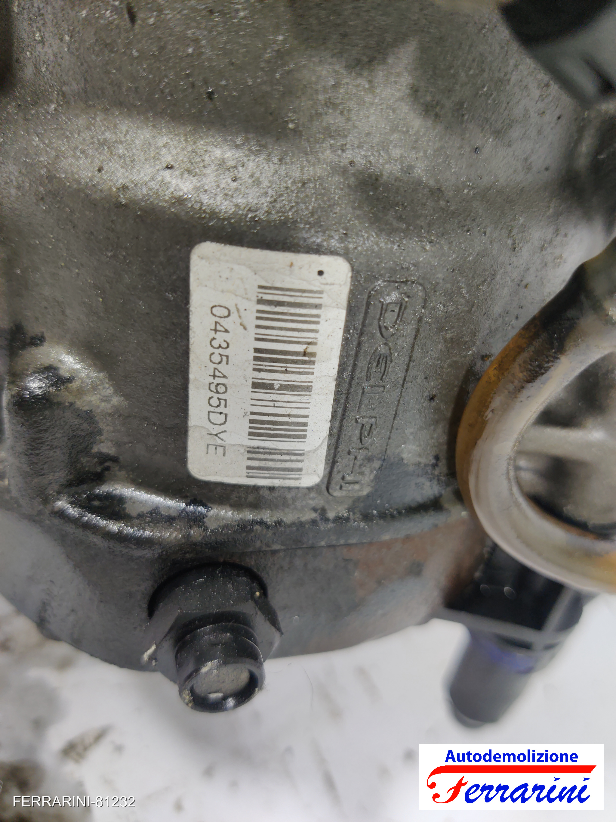 Pompa Alta Pressione Iniezione NISSAN MICRA 3 K12 1.5 DCI 2003-2010
