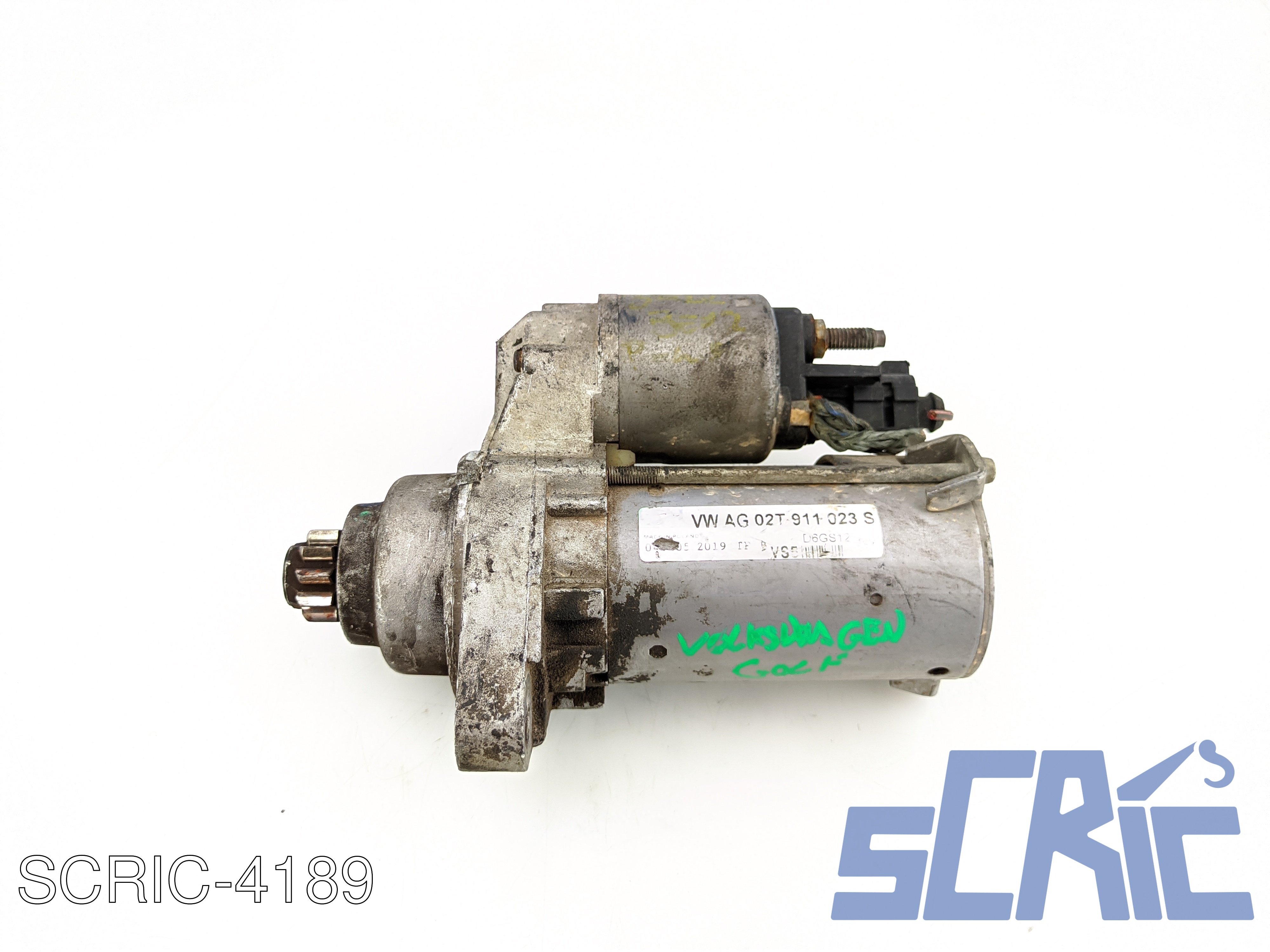 Motorino Avviamento VW POLO 9A, 9N 1.2 2007-2009 02T911023S, D6GS12
