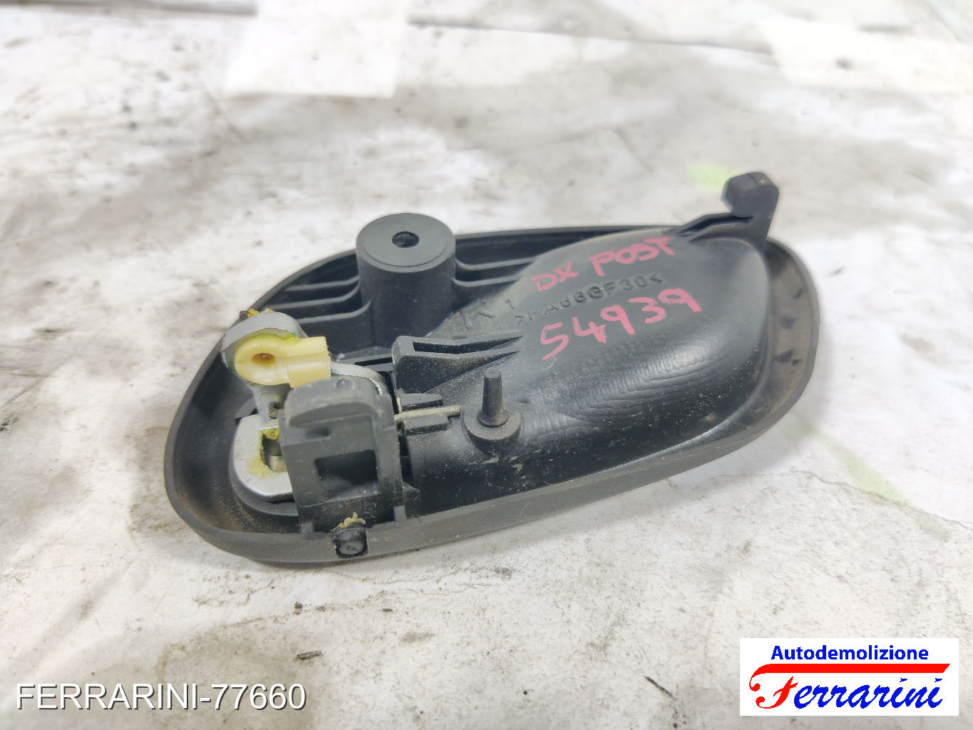 Maniglia Porta Interna OPEL AGILA A H00 2003-2007 destra, dx, posteriore, post 7
