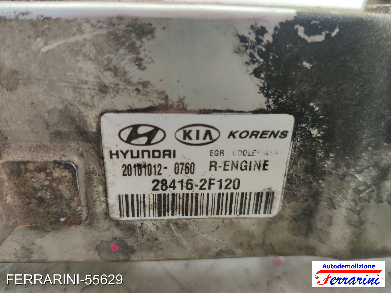 Valvola Egr HYUNDAI SANTA FE 2 CM 2.0 CRDI 4X4 2010-2012 284162F120, 284162F020