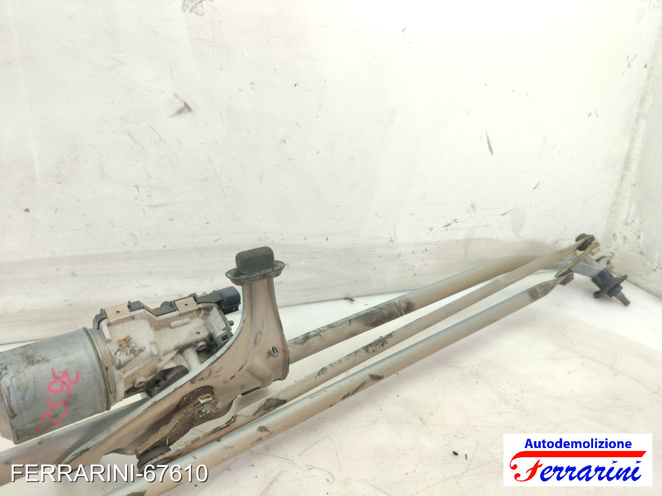 Spazzacqua Motorino Tergicristallo OPEL MERIVA B S10 2011-2017 anteriore 8
