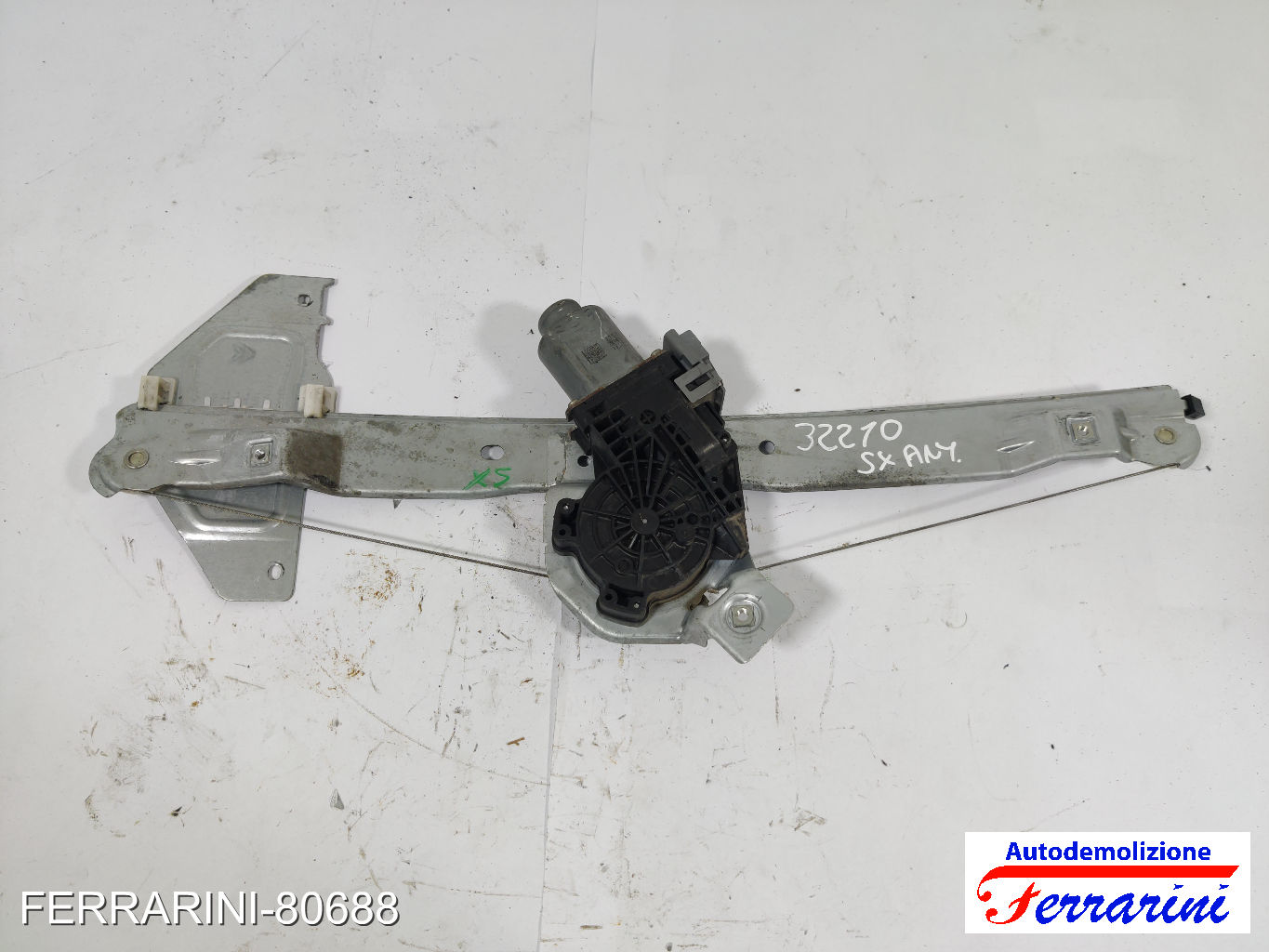 Alzavetro CITROEN C3 PICASSO SH 2009-2016 sinistro, sx, frontale, anteriore