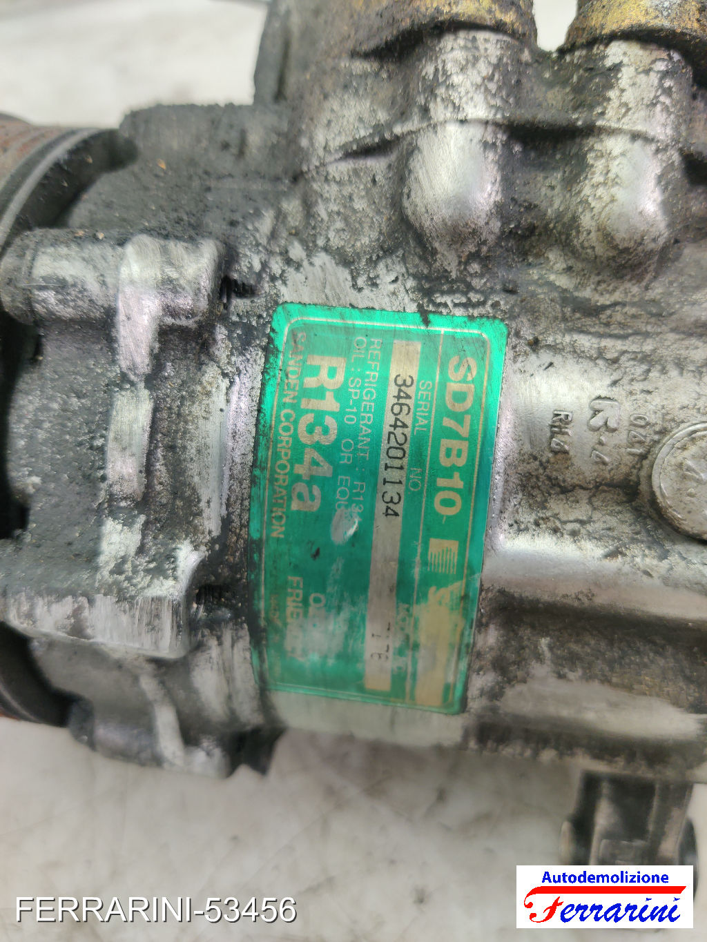Compressore Clima NISSAN MICRA 2 K11 1.5 D 1998-2003 SD7B107176, APCOSD0709 6