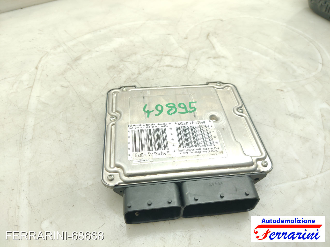 Kit Accensione BMW X1 F48 SDRIVE 18D 2015-2023 0281039026 13