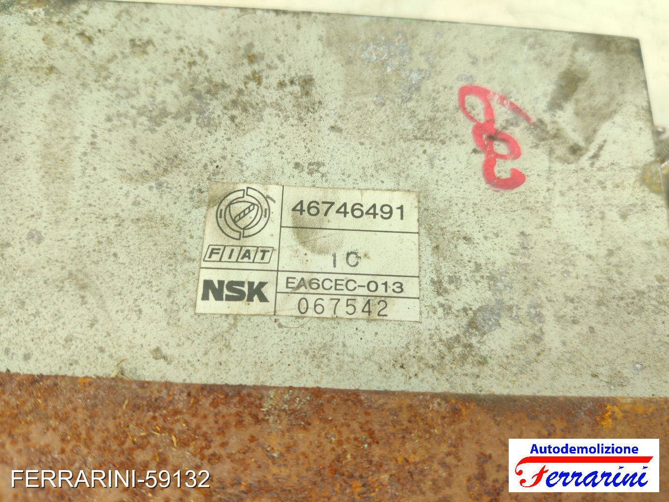 centralina servosterzo elettrico FIAT SEICENTO 600 187 1.1 1998-2010 46746491 13