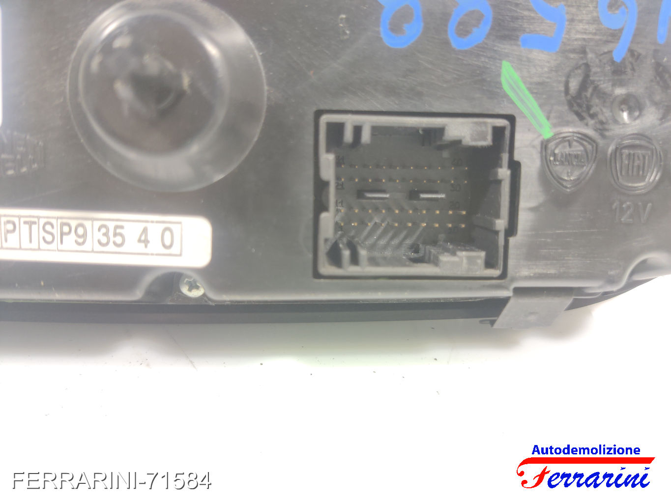 Tastiera Clima ALFA ROMEO GIULIETTA 940 2010-2016 anteriore, frontale 156091524 6