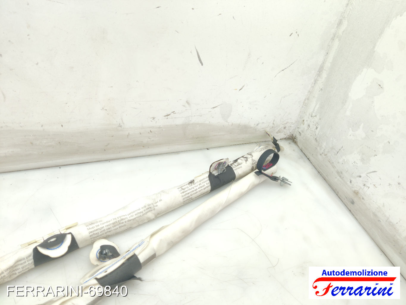Airbag Tenda Tendina MERCEDES CLASSE B W242, W246 2011-2014 Frontale Sinistra
