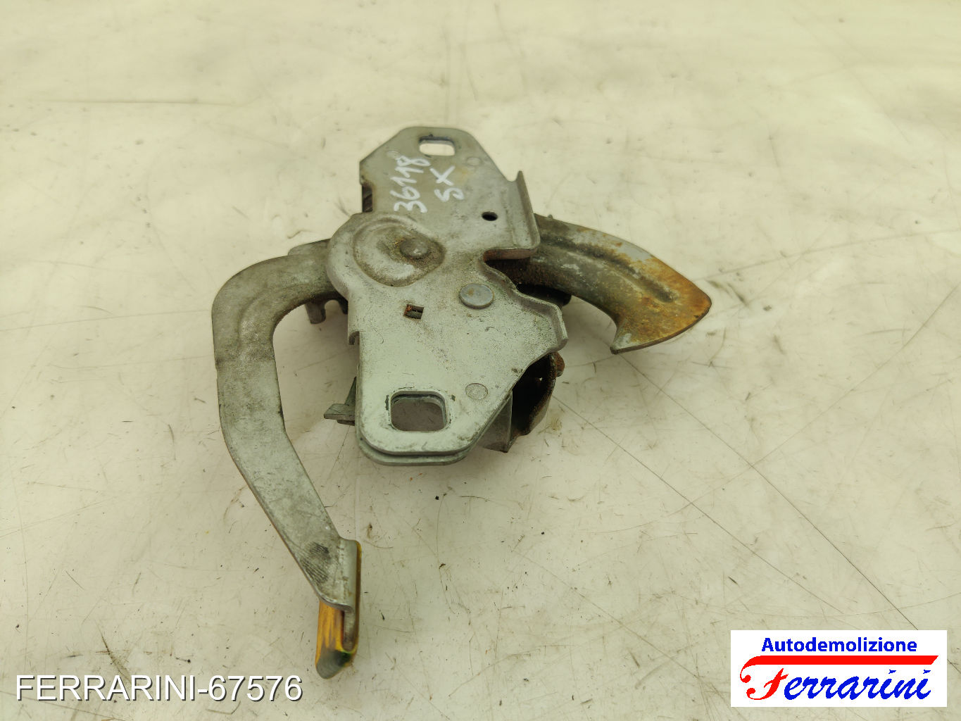 Serratura Cofano Anteriore MINI - R50, R53 2003-2006 51237132755 6