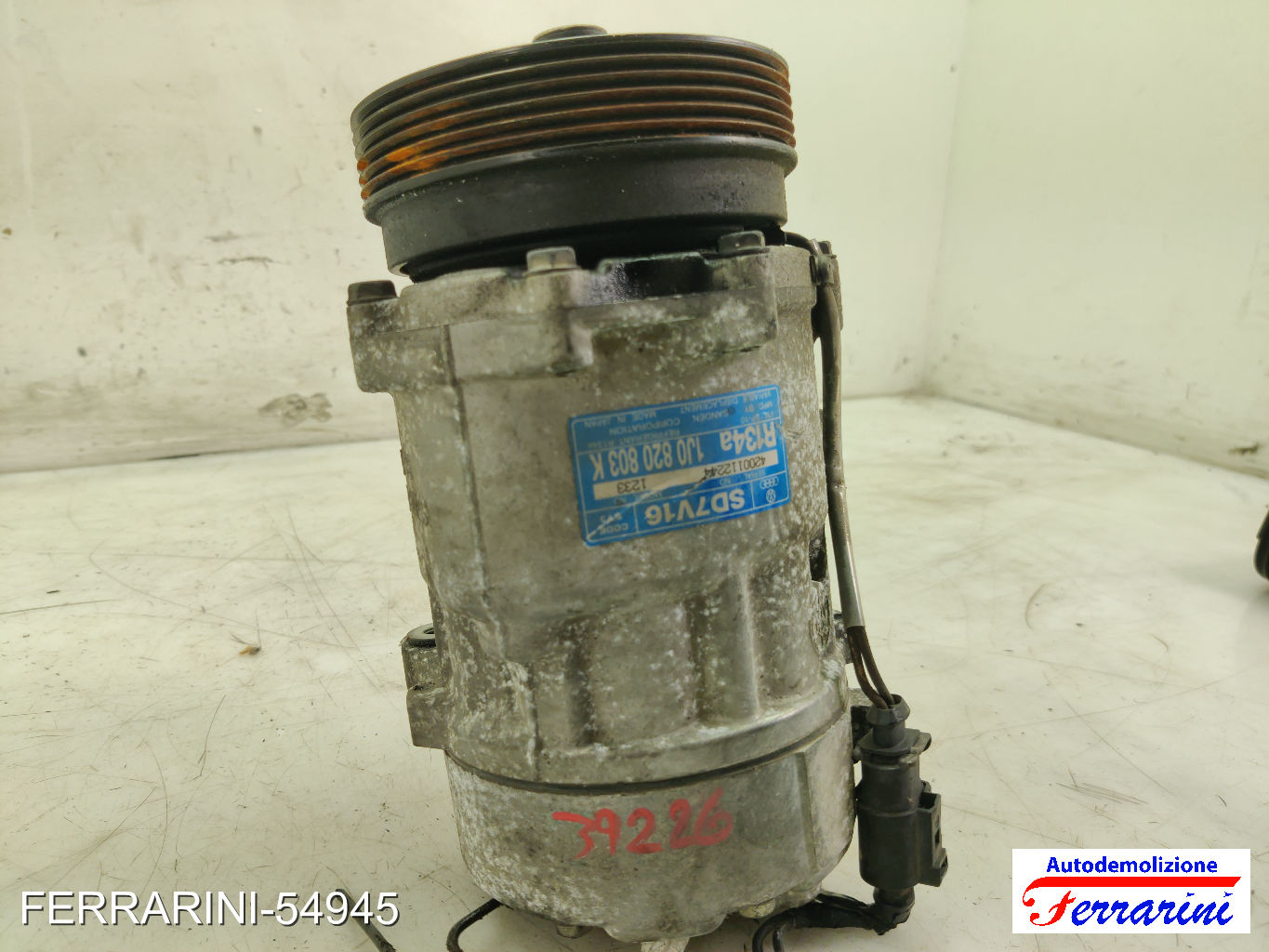 Compressore Clima VW GOLF 4 1J1 1.9 TDI 2000-2005 SD7V161233, 220902, 1J0820803F 11