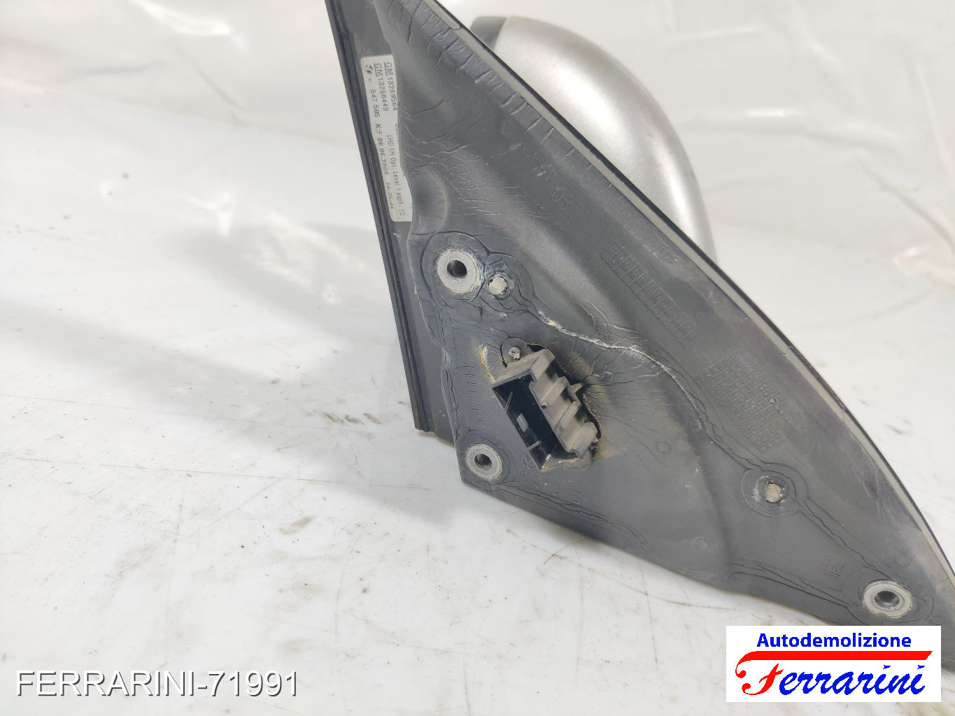 Specchietto Laterale OPEL INSIGNIA A G09 2008-2017 sinistro, sx 6
