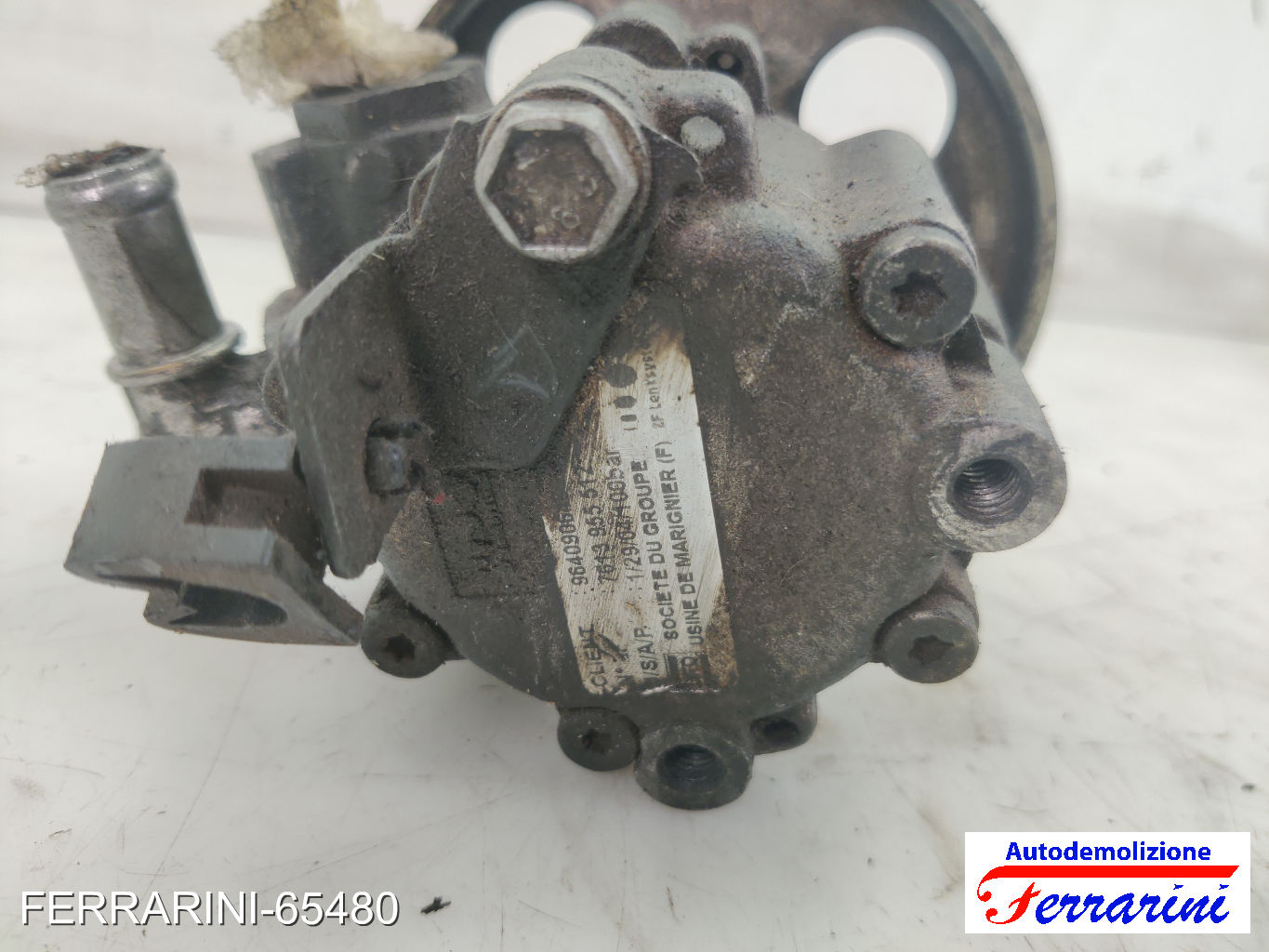 Pompa Servosterzo FIAT SCUDO 220 2.0 JTD 1999-2006 9640906480, 7613955516 7