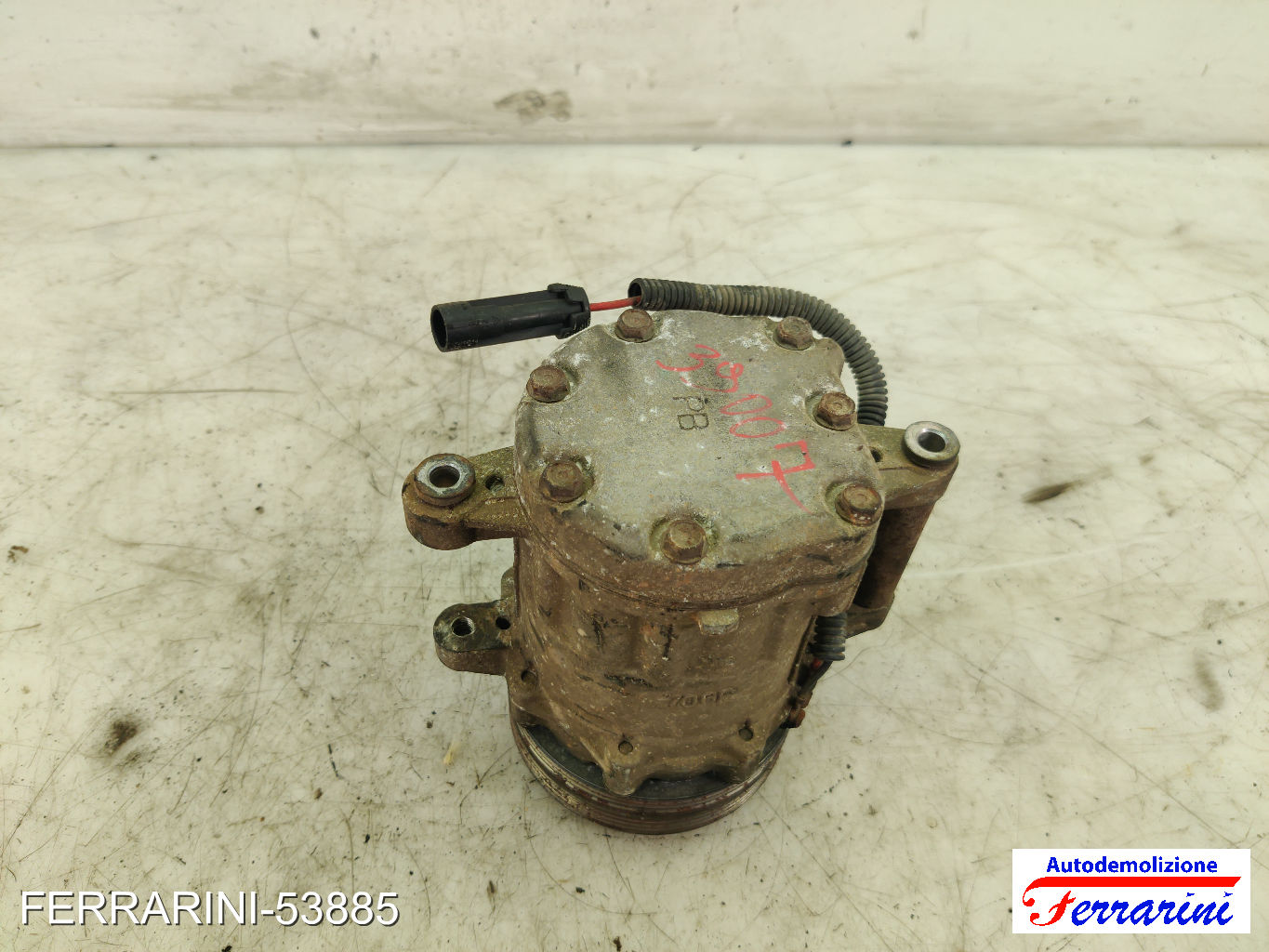 Compressore Clima FIAT SEICENTO 600 187 1.1 1998-2010 SD7B107183, 0836312634