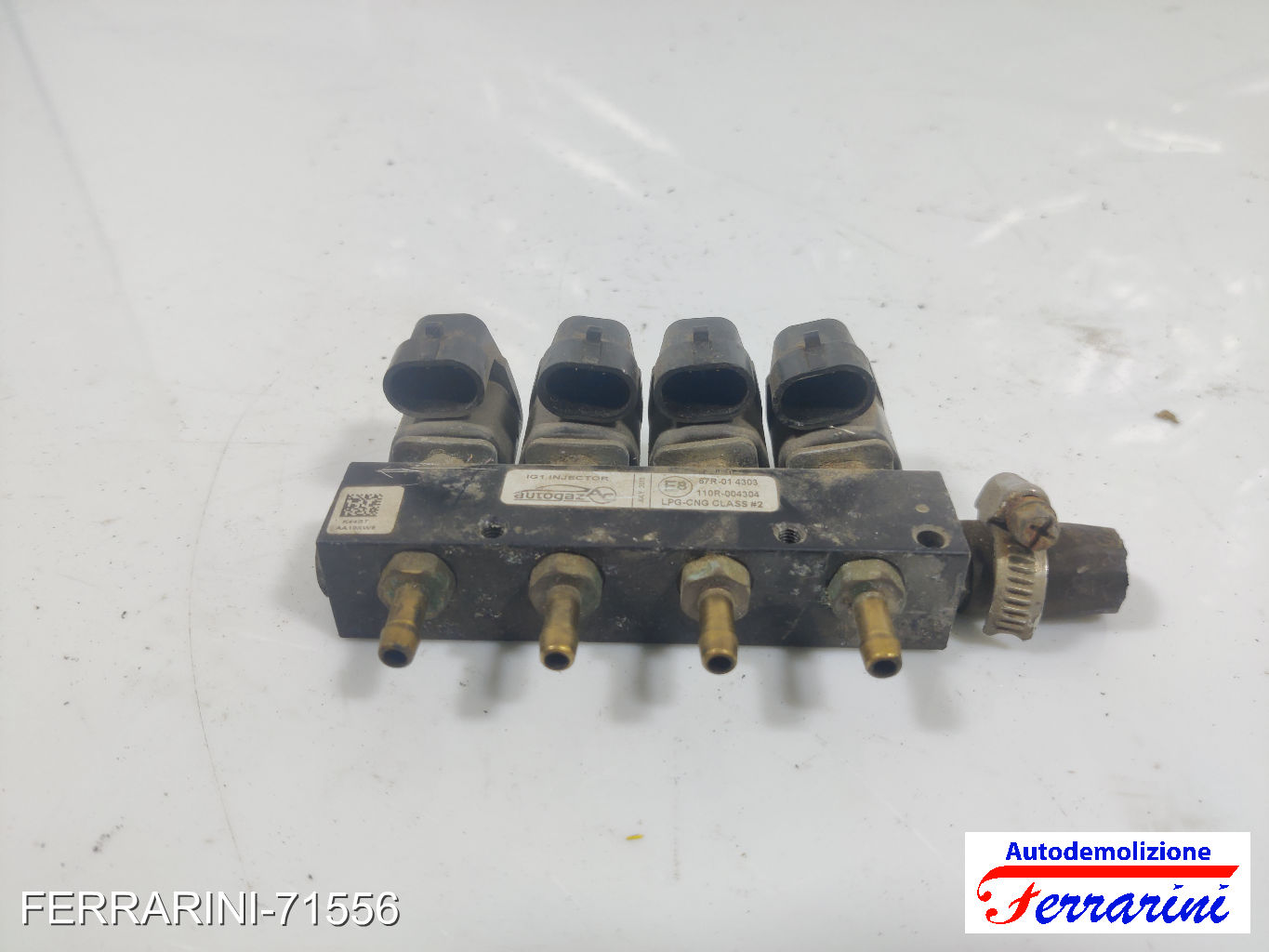 4 iniettori GPL ALFA ROMEO MITO 955 1.4 2008-2013 110R000040 7