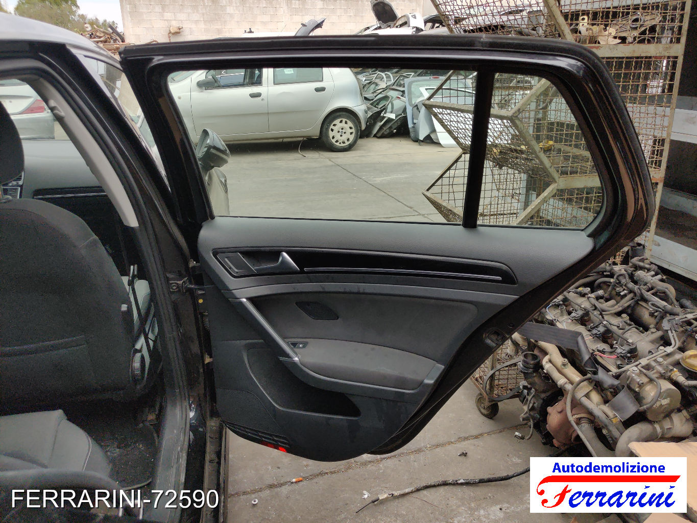 Pannello Porta Interno Retro Destra