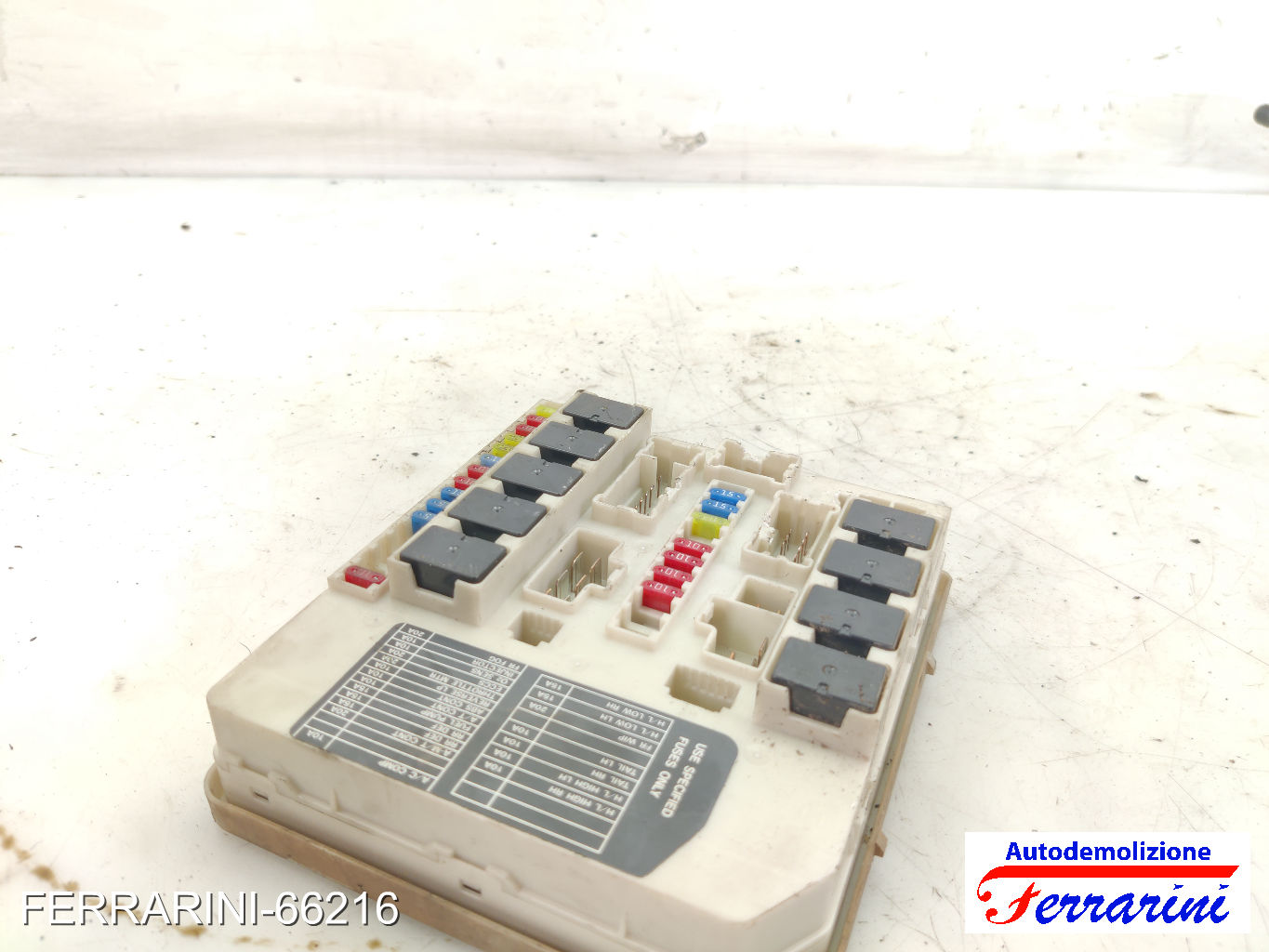 Body Computer NISSAN MICRA 3 K12 1.5 DCI 2003-2010 284B7AX62A 6