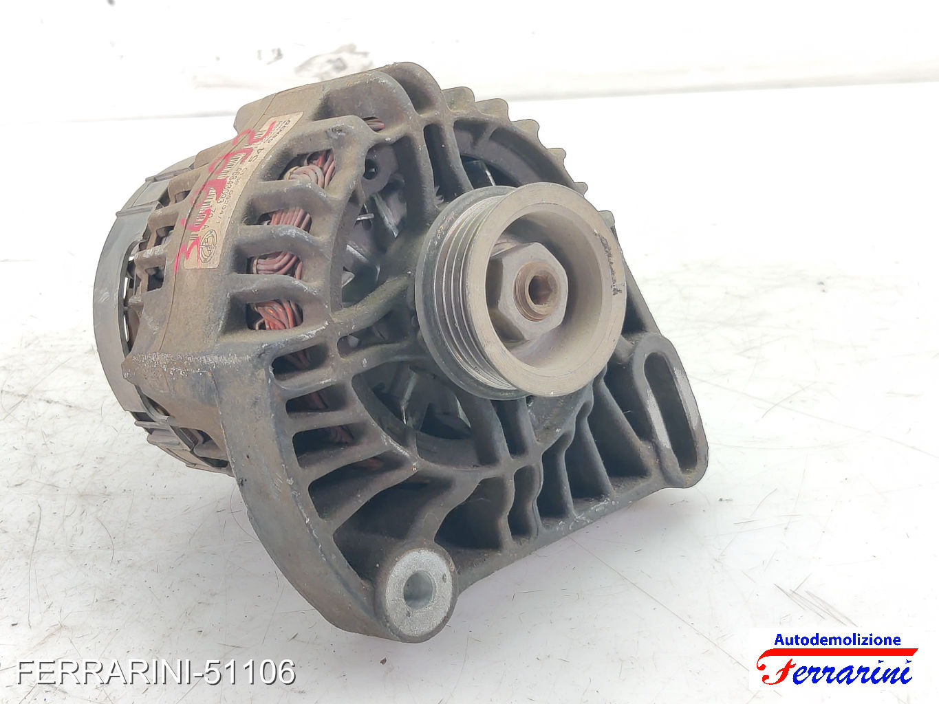 Alternatore FIAT SEICENTO 600 187 1.1 1998-2010 46843093, C132052041, 46800158