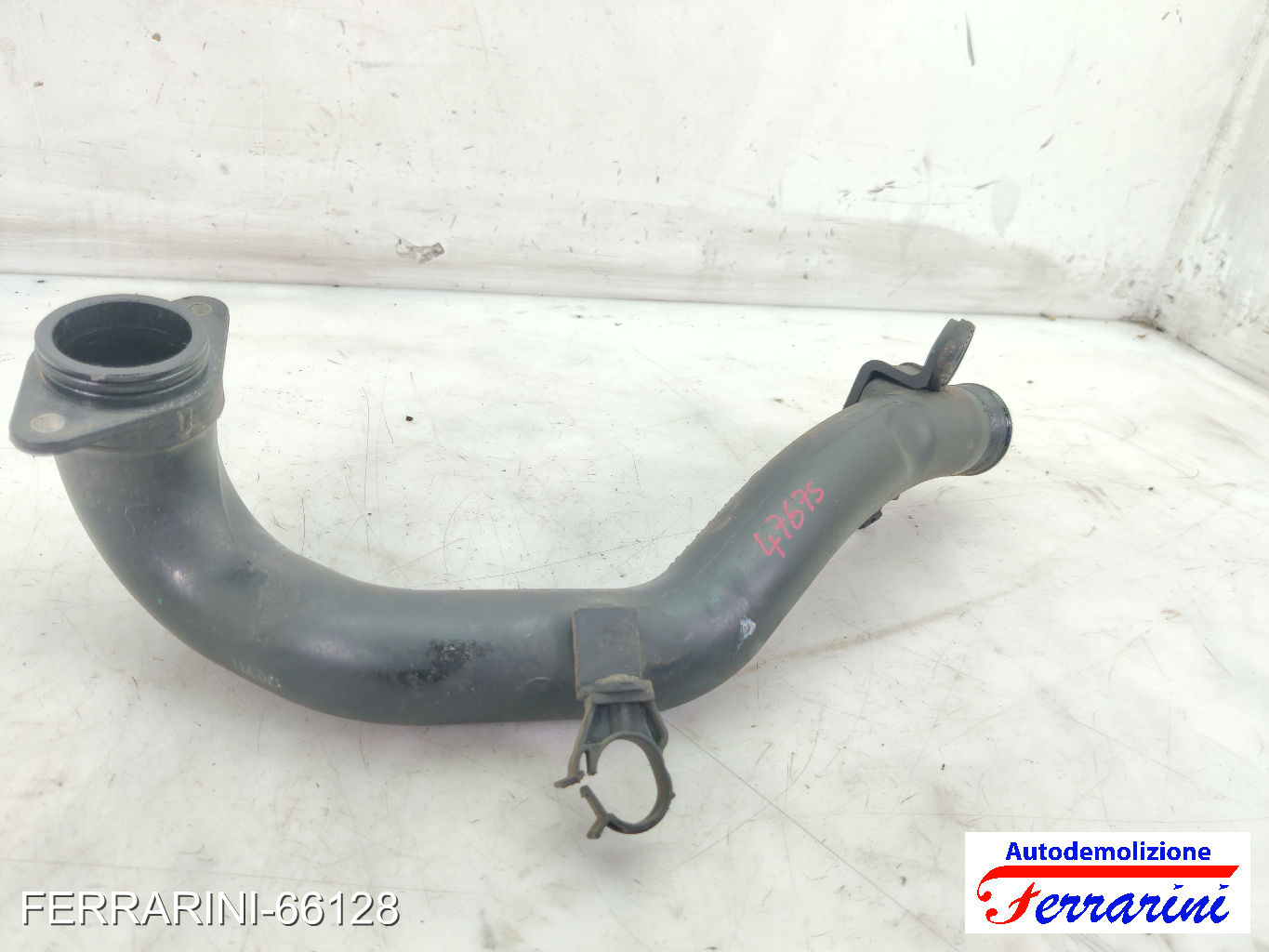 tubo aria aspirazione, intercooler 199A9000 FIAT PUNTO EVO 199 1.3 D MULTIJET 6