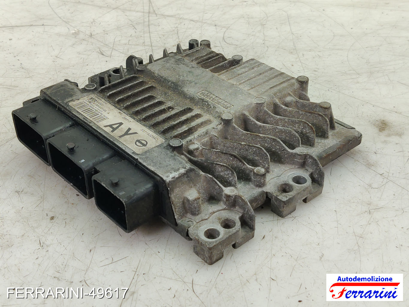 Centralina Motore NISSAN QASHQAI 1 J10, JJ10E, NJ10 1.5 DCI 2006-2013 S180033104