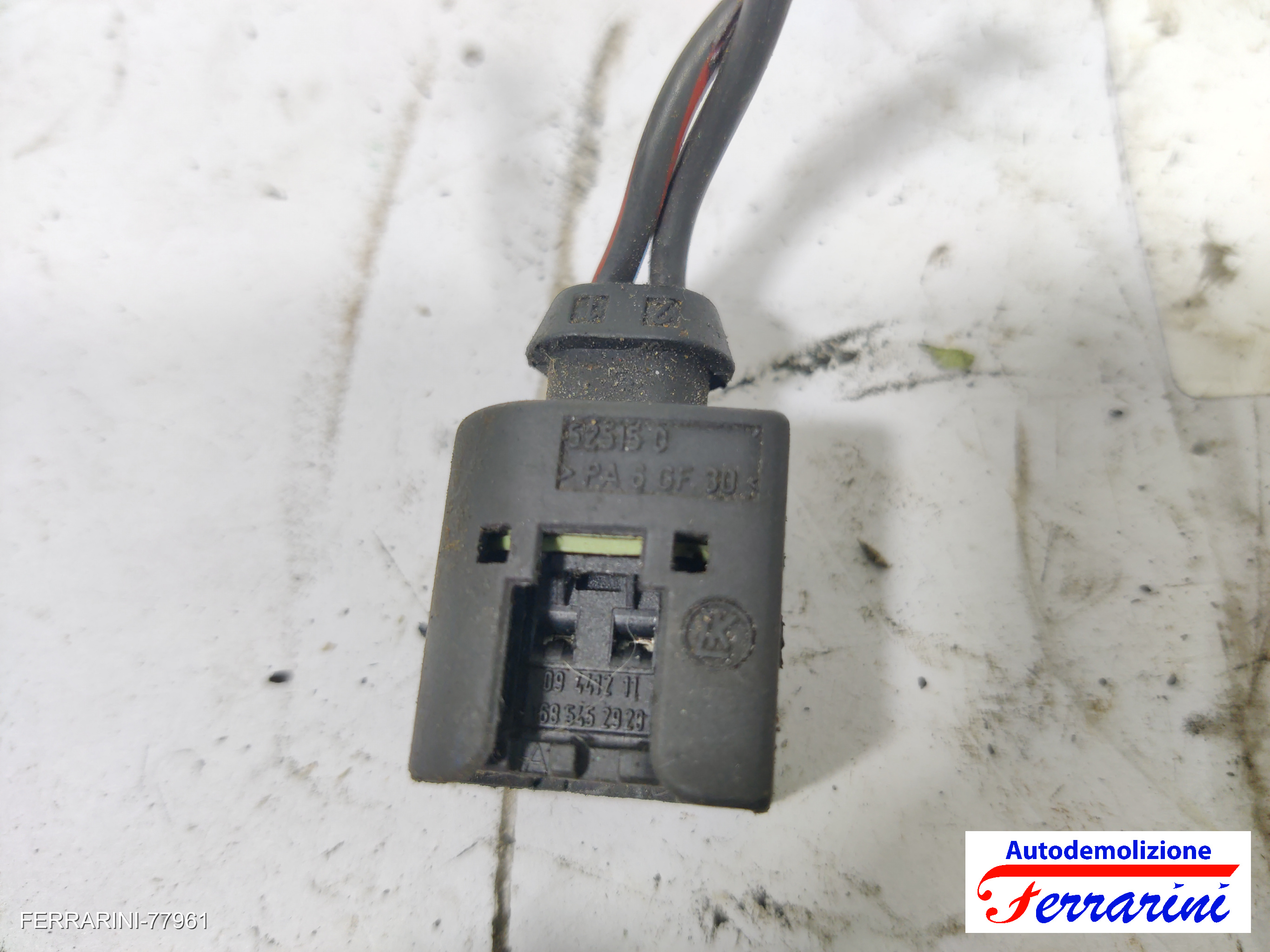 Connettore elettrico due poli MERCEDES SLK R170 230 KOMPRESSOR 2000-2004 25150 11