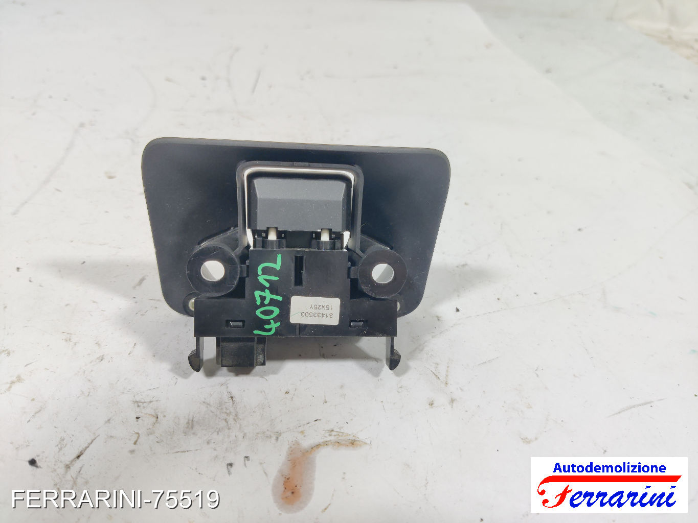 Interruttore Tasto Freno A Mano VOLVO V60 1 155 2015-2018 31433500, 15W25Y 6