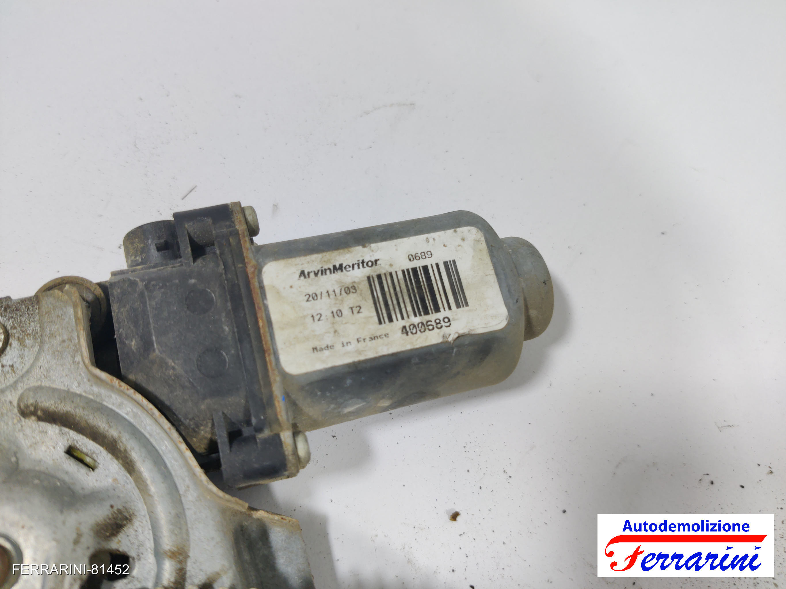 Motorino E Meccanismo Alzavetro Retro Destra 2