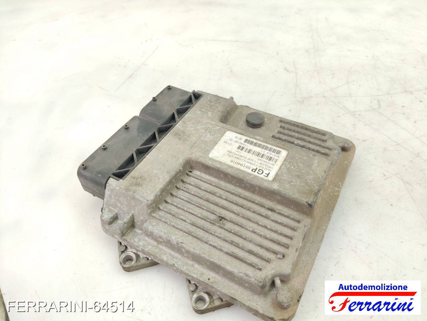 Centralina Motore LANCIA YPSILON 843 1.3 JTD 2003-2011 55194016, 7160000702