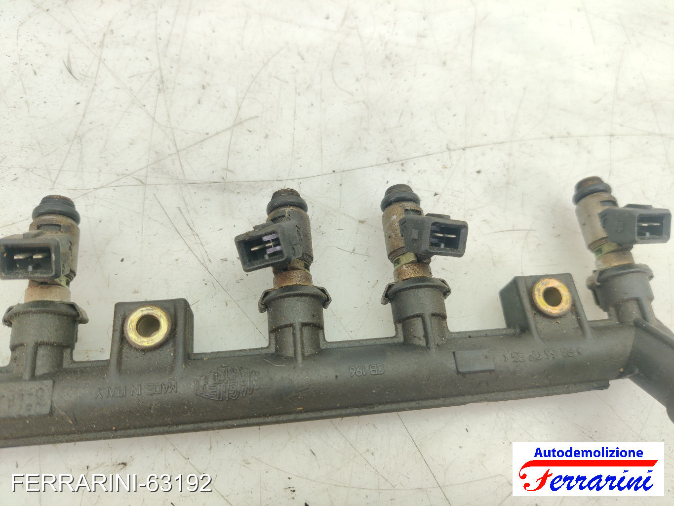 Flauto Con Iniettori FIAT SEICENTO 600 187 1.1 1998-2010 55183532, 71729224 6