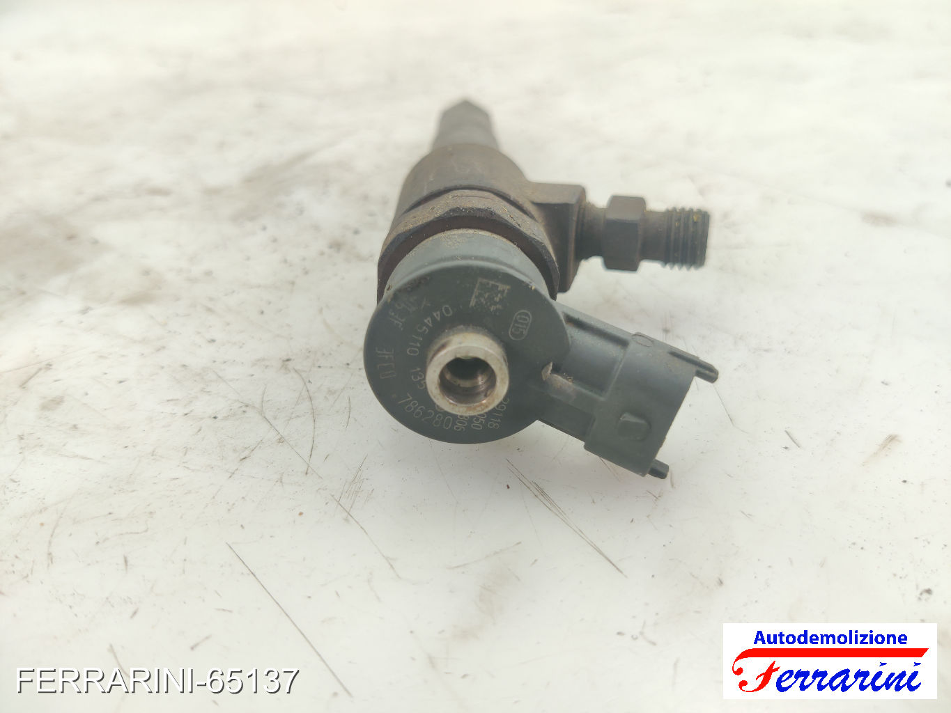 Iniettore CITROEN C3 1 FC, FN 1.4 HDI 2002-2009 1980A9, 0445110135