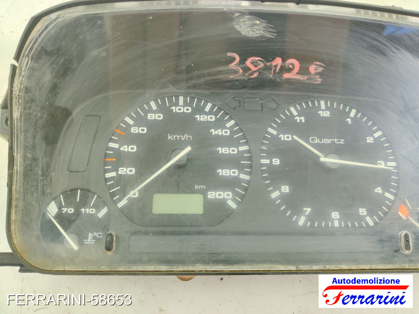 Quadro Contachilometri VW CADDY 2 9K9B 1.9 D 1995-2004 6K0919033EK, 6K9919033AB 11
