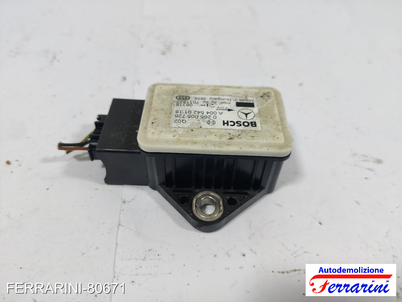 Sensore Imbardata Urto MERCEDES CLASSE A W169 2004-2012 6