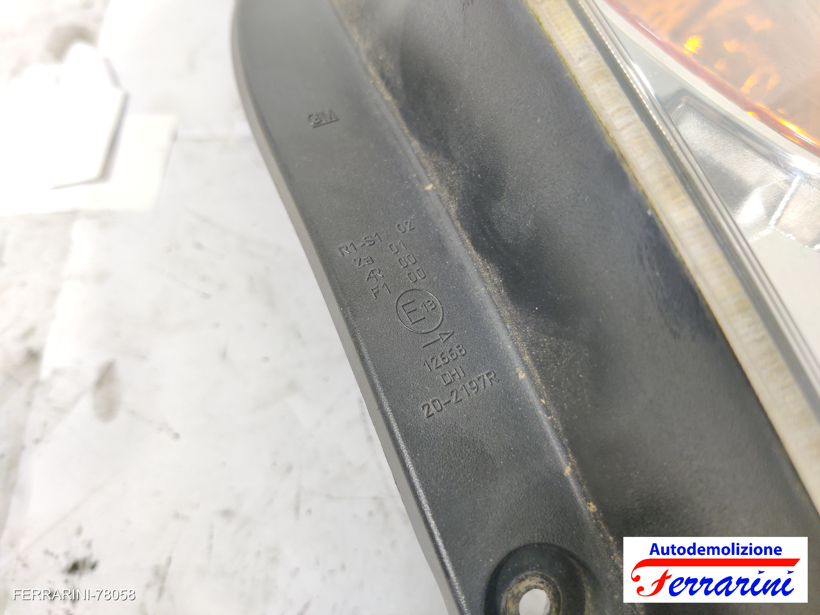 Fanalino Stop Posteriore CHEVROLET SPARK M300 2010-2015 destro, dx