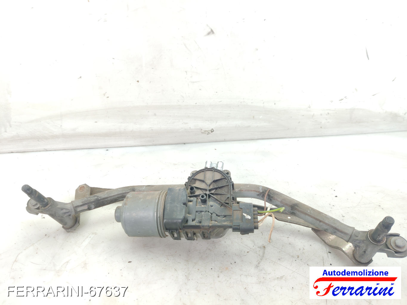 Spazzacqua Motorino Tergicristallo PEUGEOT 207 SW WK 2007-2012 anteriore 7