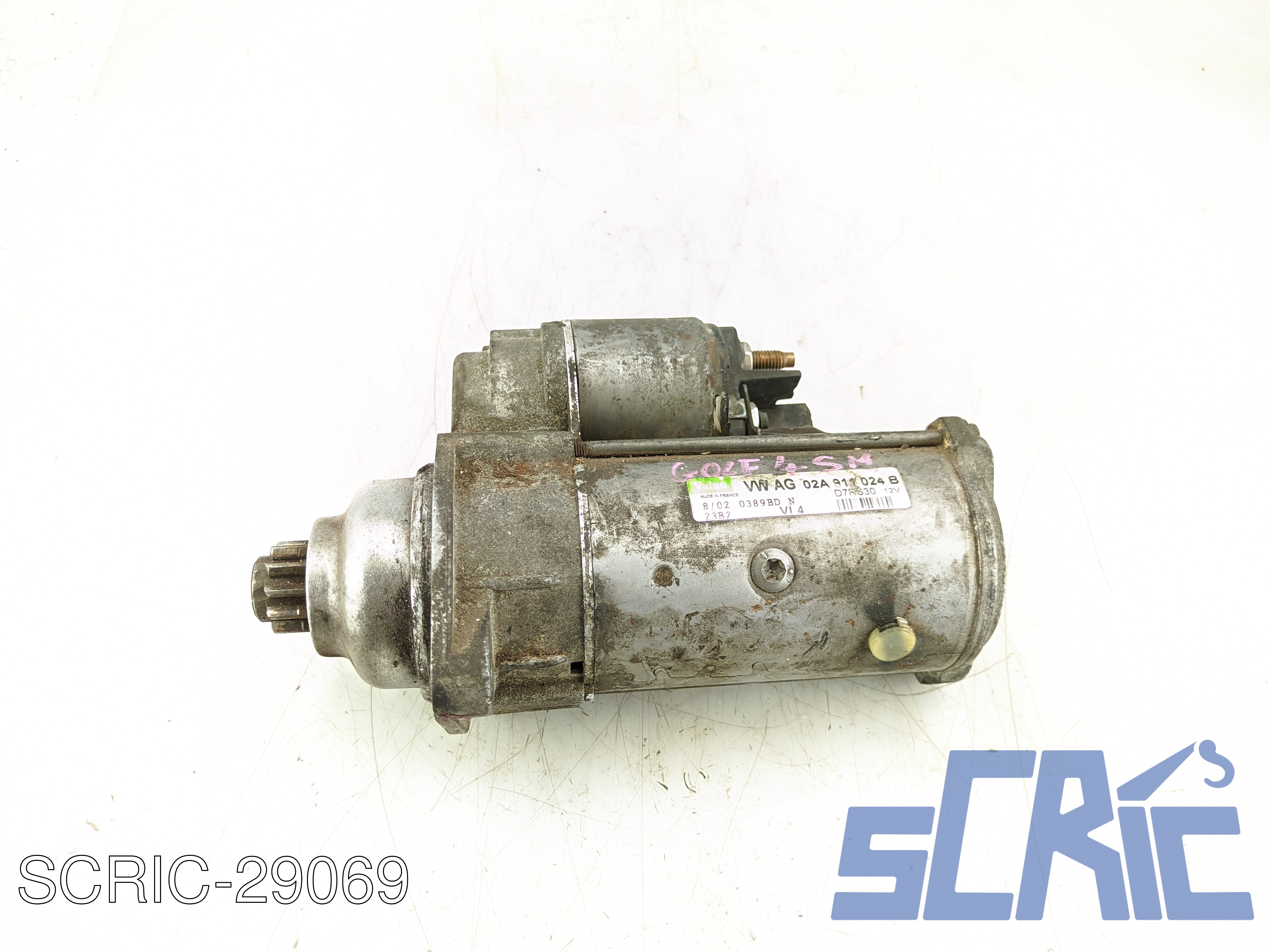 Motorino Avviamento VW GOLF 4 1J1 1.9 TDI 1997-2004 02A911024B, D7R630