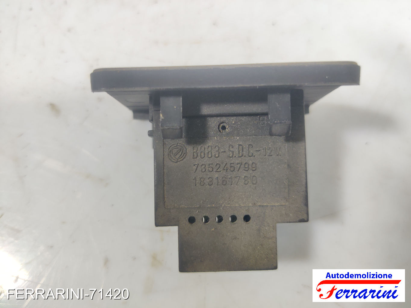 Interruttore regolazione altezza fari FIAT PANDA 141 1992-1996 735245799