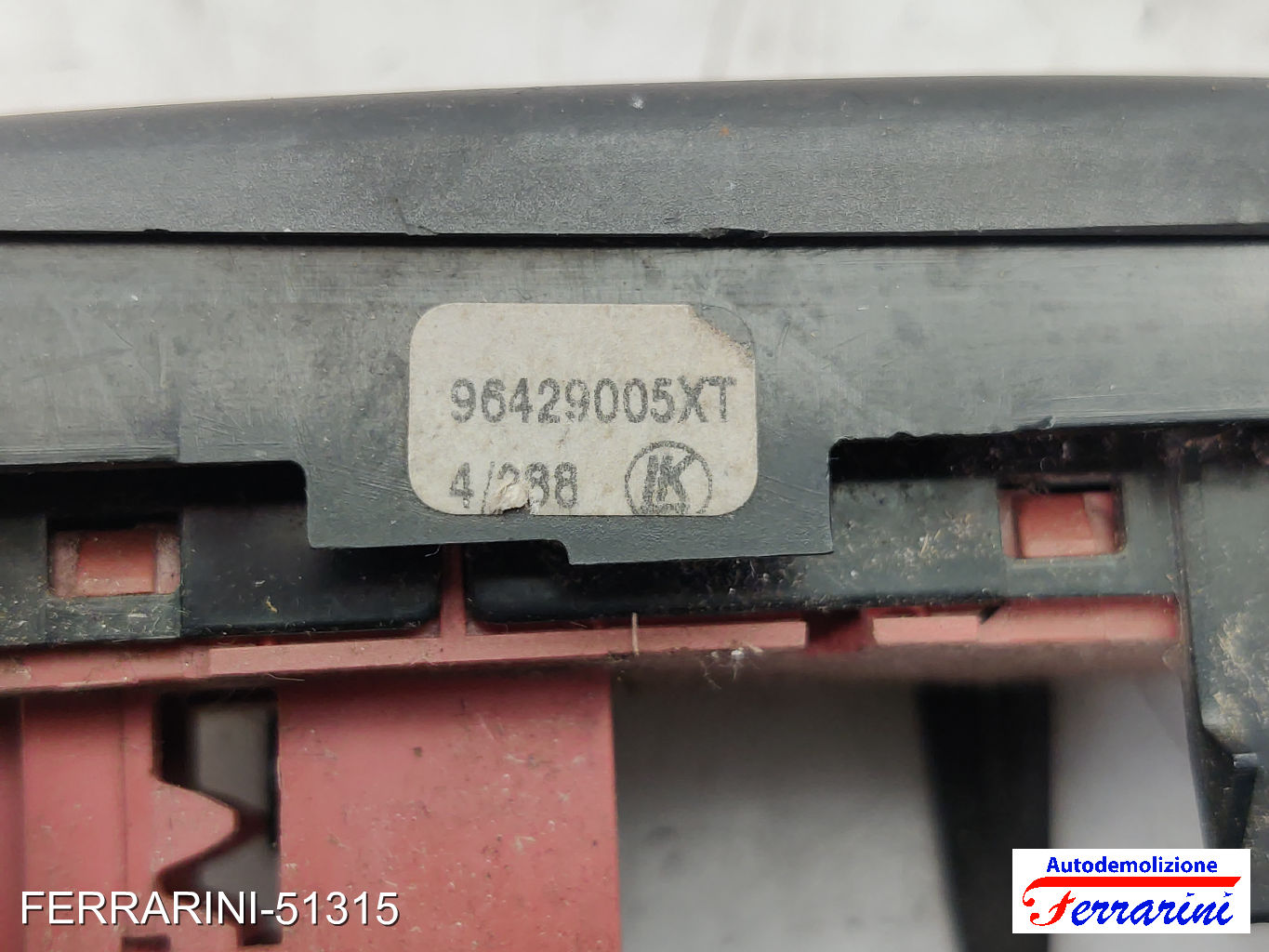 interruttore ESP cruscotto CITROEN C3 PLURIEL HB 2004-2009 sinistro, sx