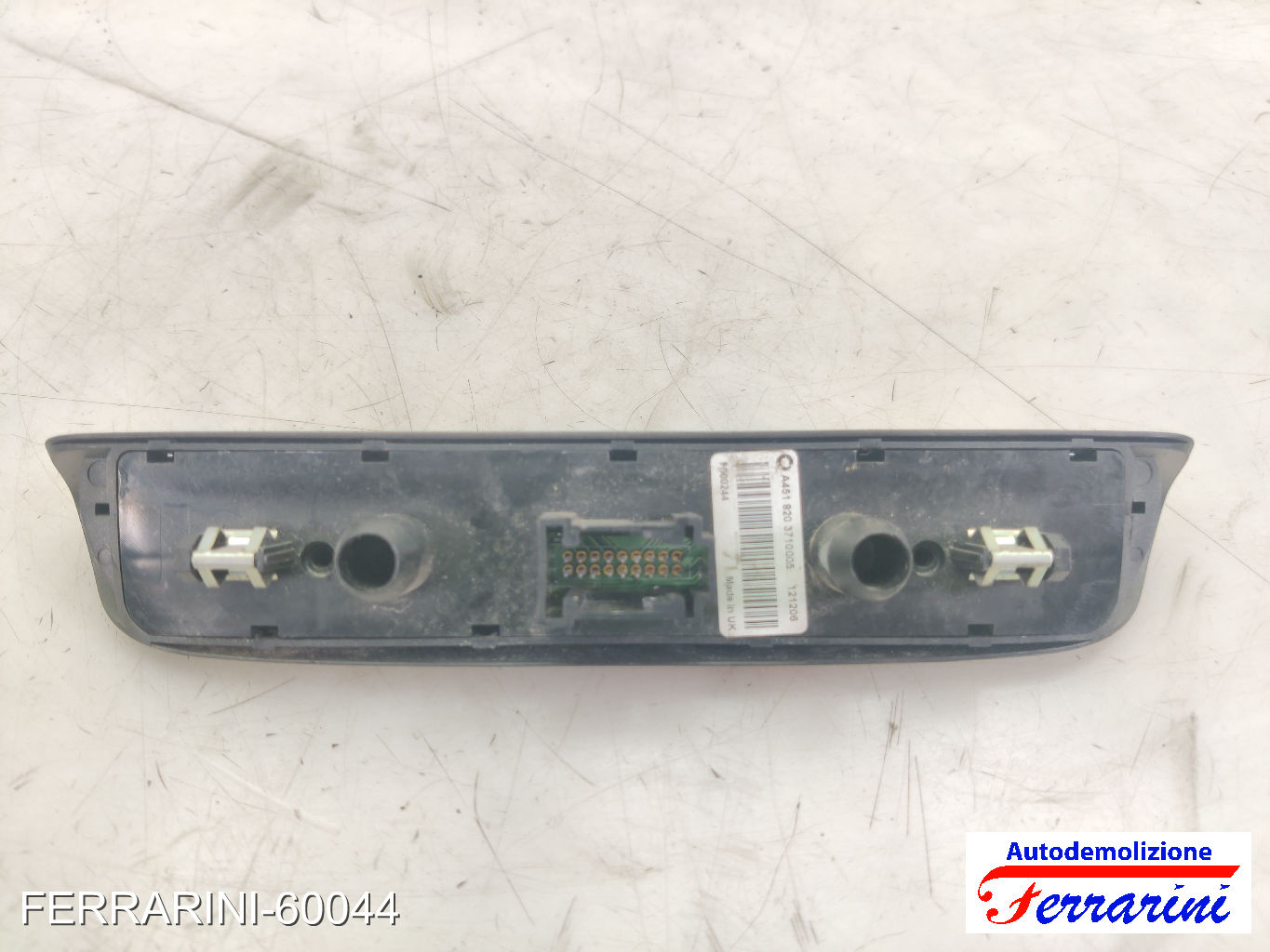 pulsantiera centrale quattro frecce chiusura centralizzata SMART FORTWO COUPE 7