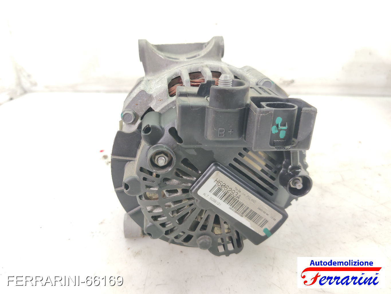 Alternatore MERCEDES CLASSE A W169 A 150 2004-2012 A2661541202, H606293A 7
