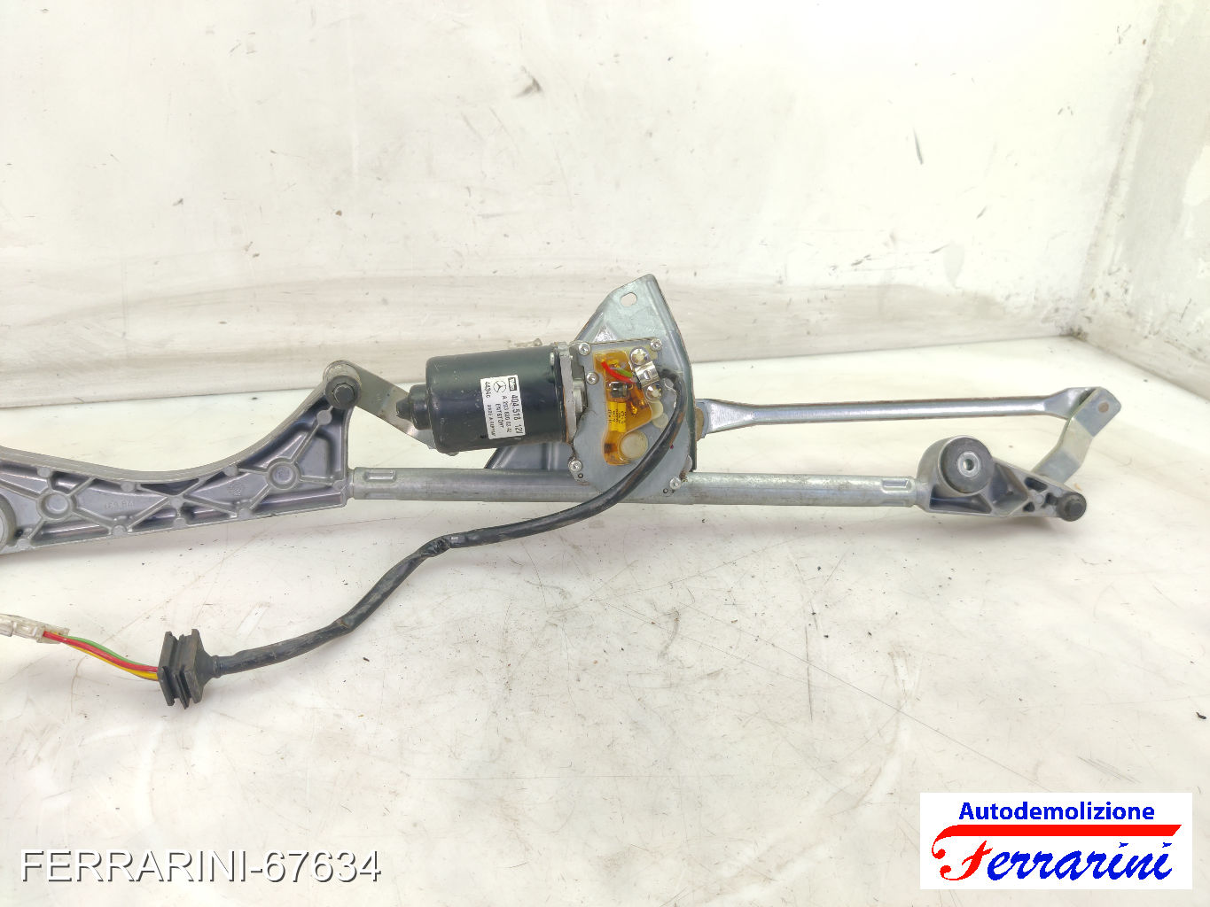 Spazzacqua Motorino Tergicristallo MERCEDES CLASSE C W203 2000-2007 anteriore