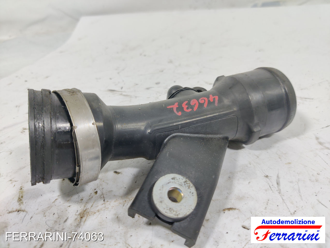 MAP bosch manicotto intercooler K9K NISSAN QASHQAI 1 J10, JJ10E, NJ10 1.5 DCI