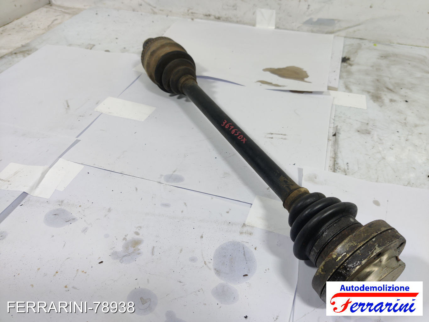 Semiasse BMW SERIE 3 E36 318I 1993-1998 33211227606, 33211227032, 33211229392