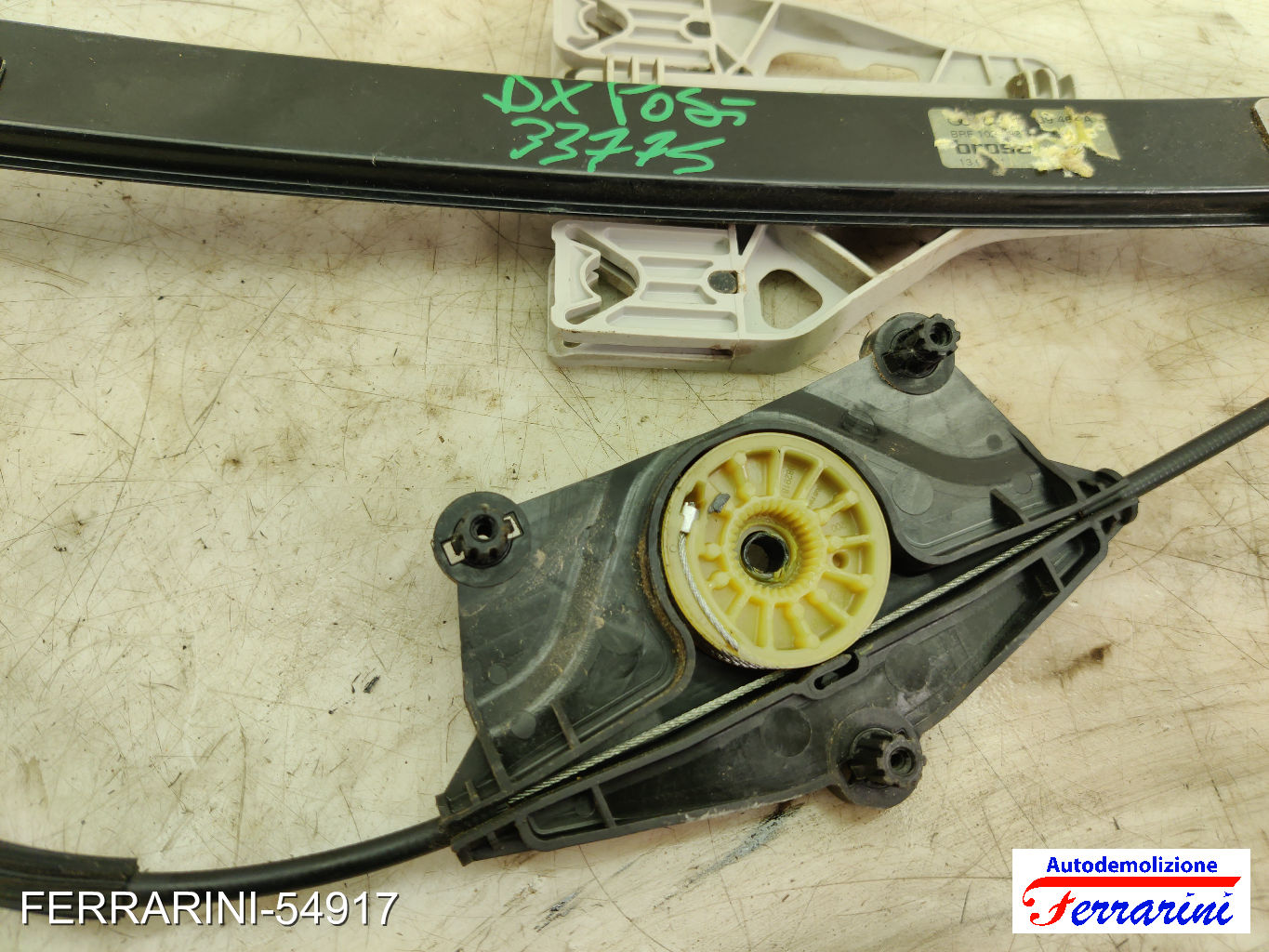 Alzavetro AUDI A4 AT 8K5 2008-2015 destro, dx, posteriore, post 8K0839462 10