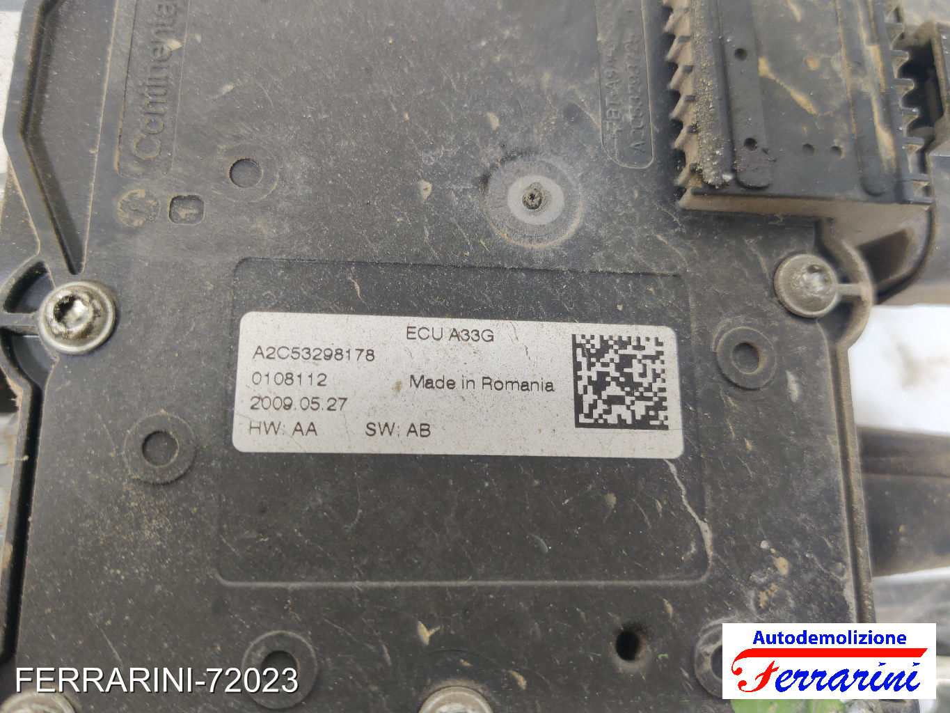 Freno A Mano Elettrico OPEL INSIGNIA A G09 2008-2017 13310023, 7546002 9