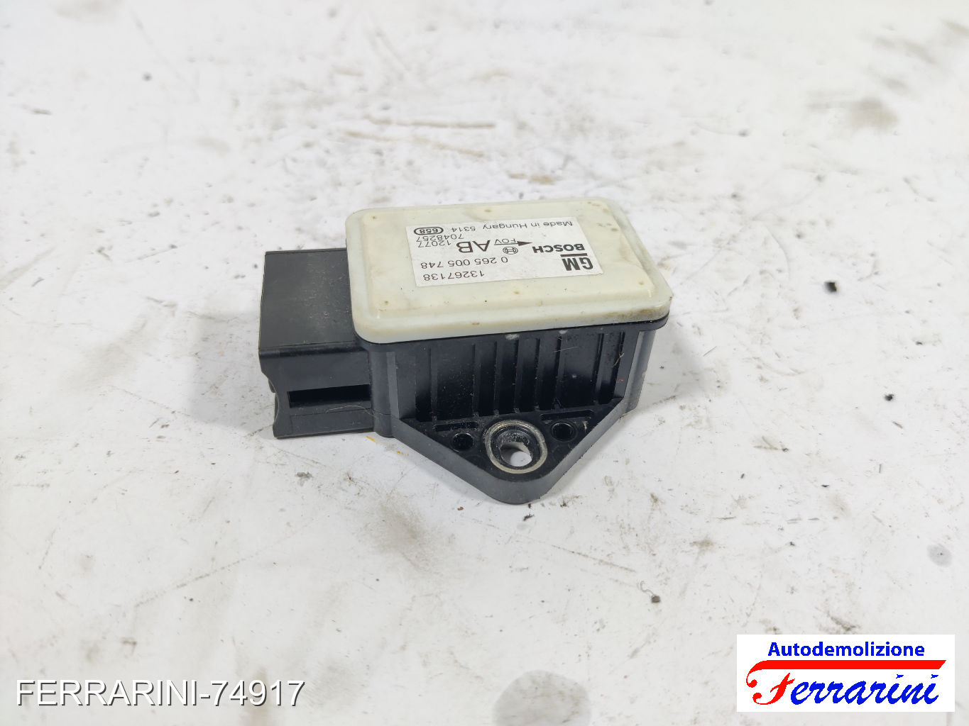 Sensore Imbardata Urto OPEL MERIVA B S10 2011-2017 anteriore, frontale 13267138 7