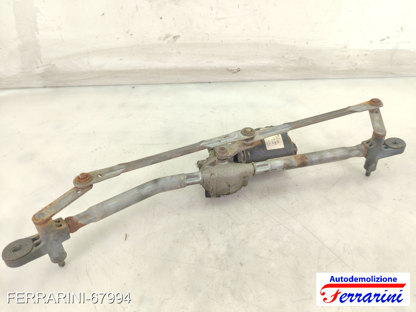 Spazzacqua Motorino Tergicristallo FIAT PUNTO 188 1999-2010 anteriore, frontale 8
