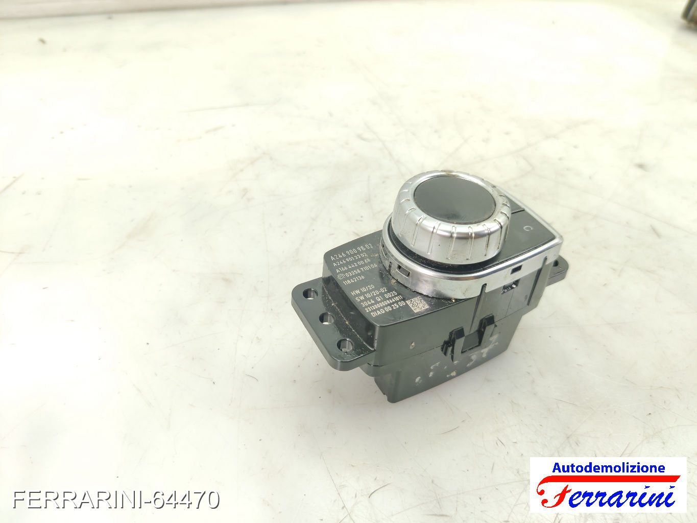 iDrive Joystick navigatore MERCEDES CLASSE B W242, W246 2011-2014 A2469009802 6