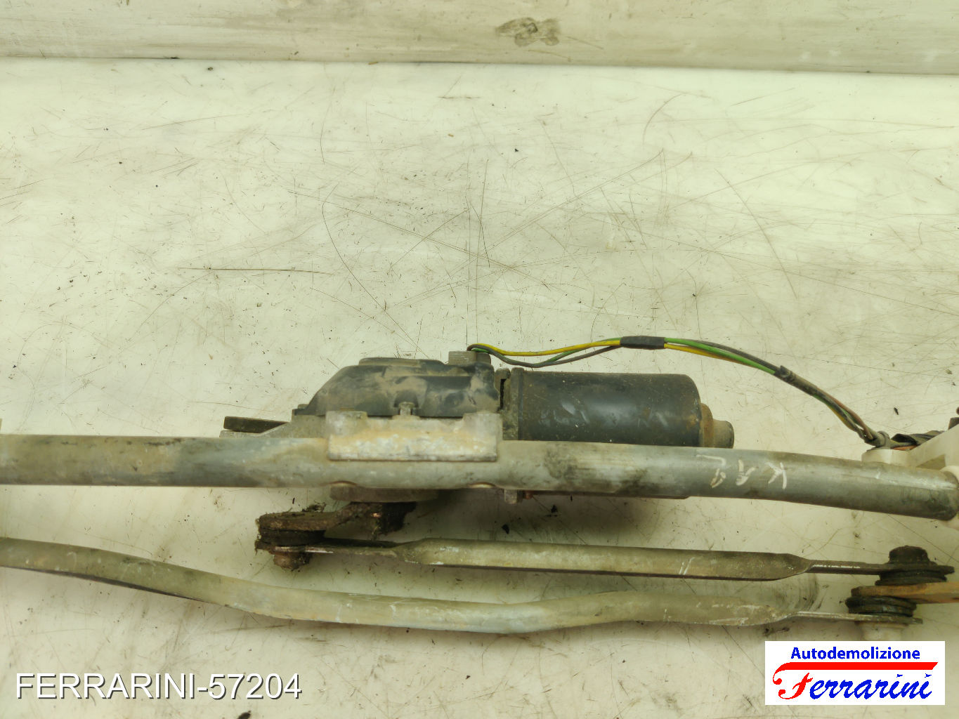 Spazzacqua Motorino Tergicristallo NISSAN MICRA 3 K12 2003-2010 anteriore 6