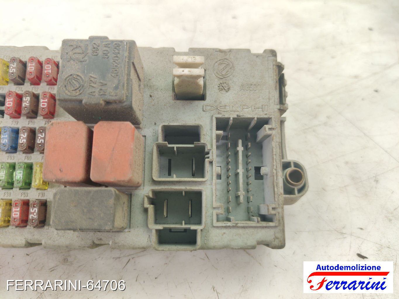 Body Computer FIAT PUNTO 188 1.9 DS 60 1999-2012 46552681, 46774357 10