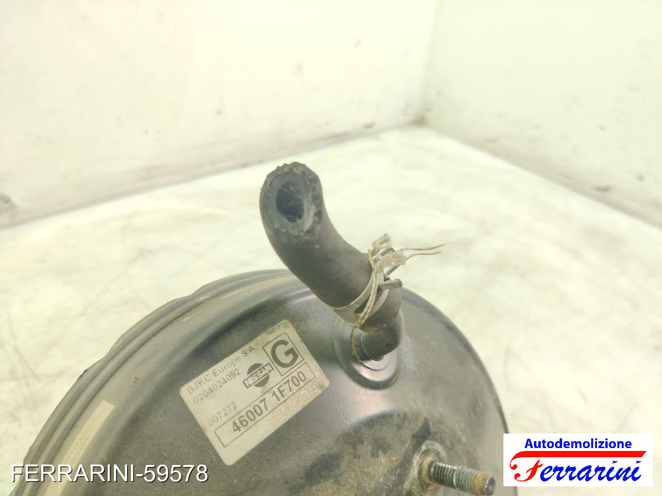 Servofreno NISSAN MICRA 2 K11 1.5 D 1998-2003 472101F700, 0204024092, 472101F701