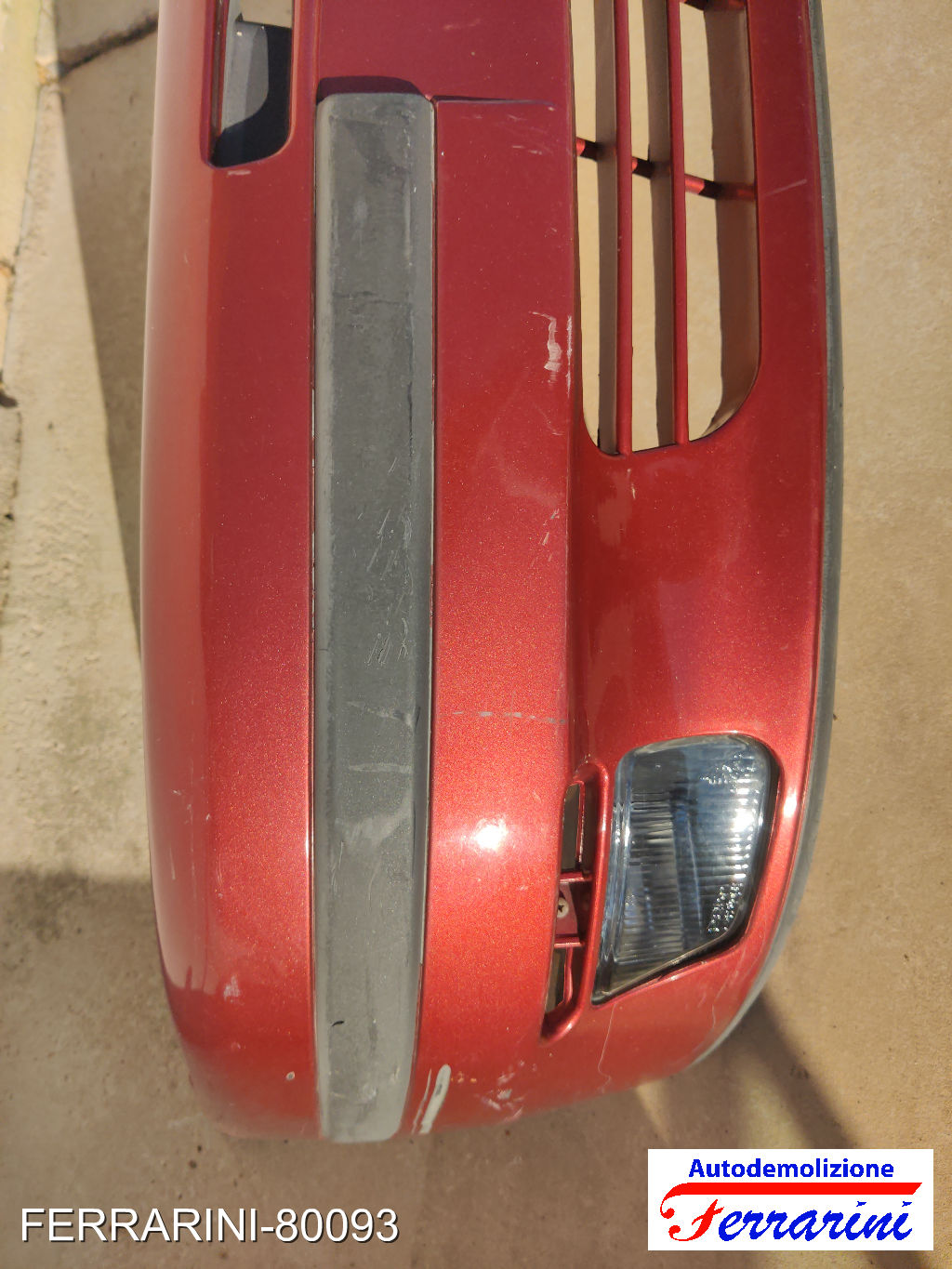 Paraurti FIAT PUNTO 176 1993-1999 Frontale 71360699, 183001680, 182945580